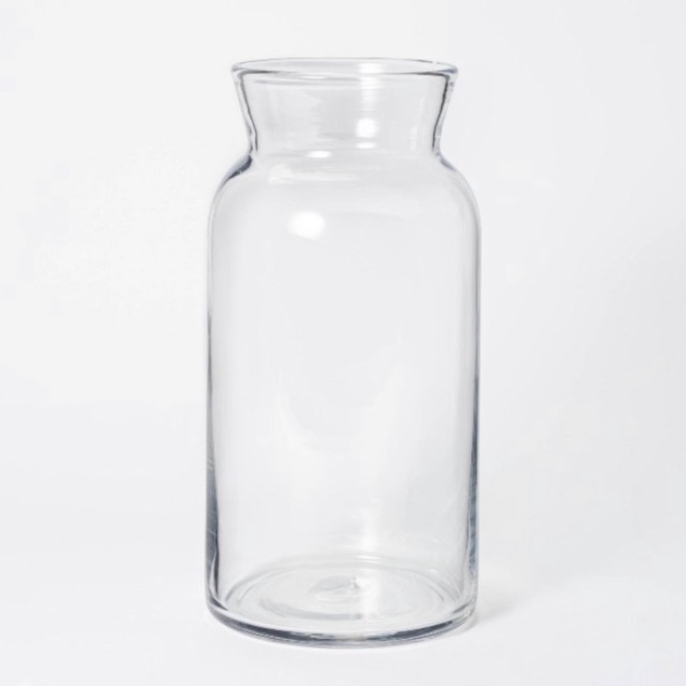 ⭐️ Threshold Studio McGee Tall Glass Vase 14”x7” New in box!